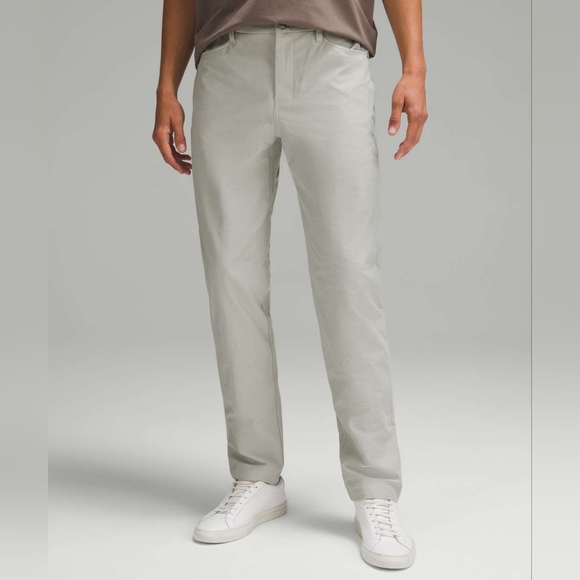 Lululemon ABC Classic-Fit Pant 30" Utilitech Pants Mens Size 36 Gray Activewear - Picture 1 of 11